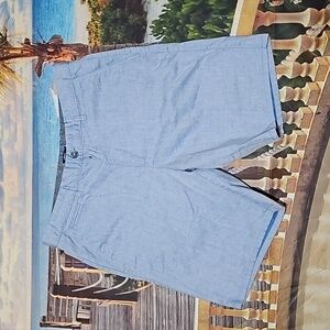Johnnie-O Blue Chino Shorts Size 33